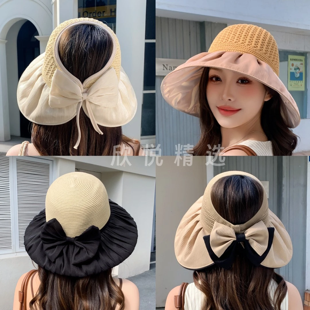 10-135-按照编号下单-直播间专用链接--夏防紫外线空顶防晒太阳帽