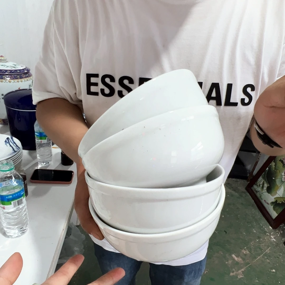 瓷片景德镇陶瓷6寸护边4只