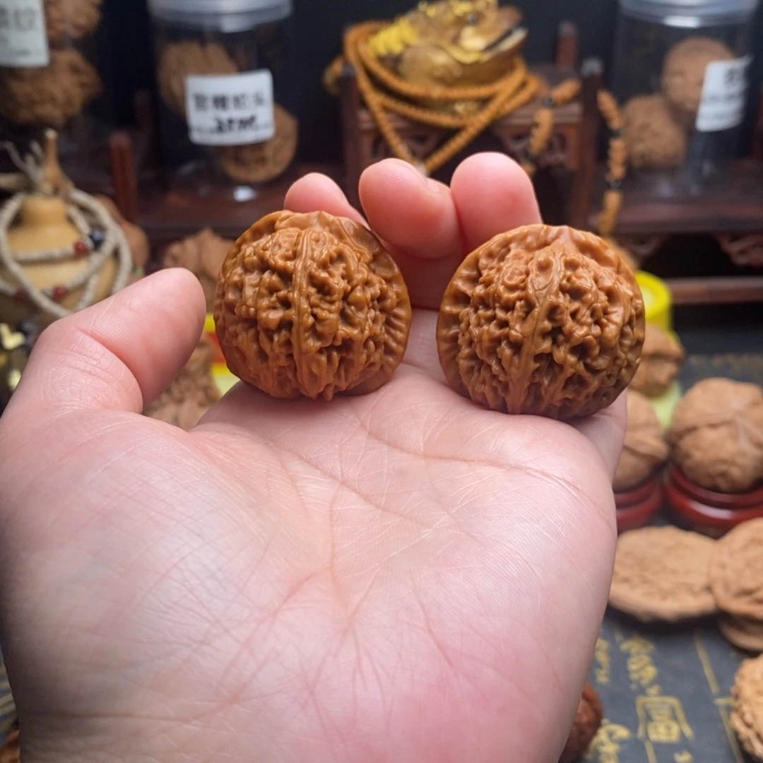 核桃手串/手链小莲花37