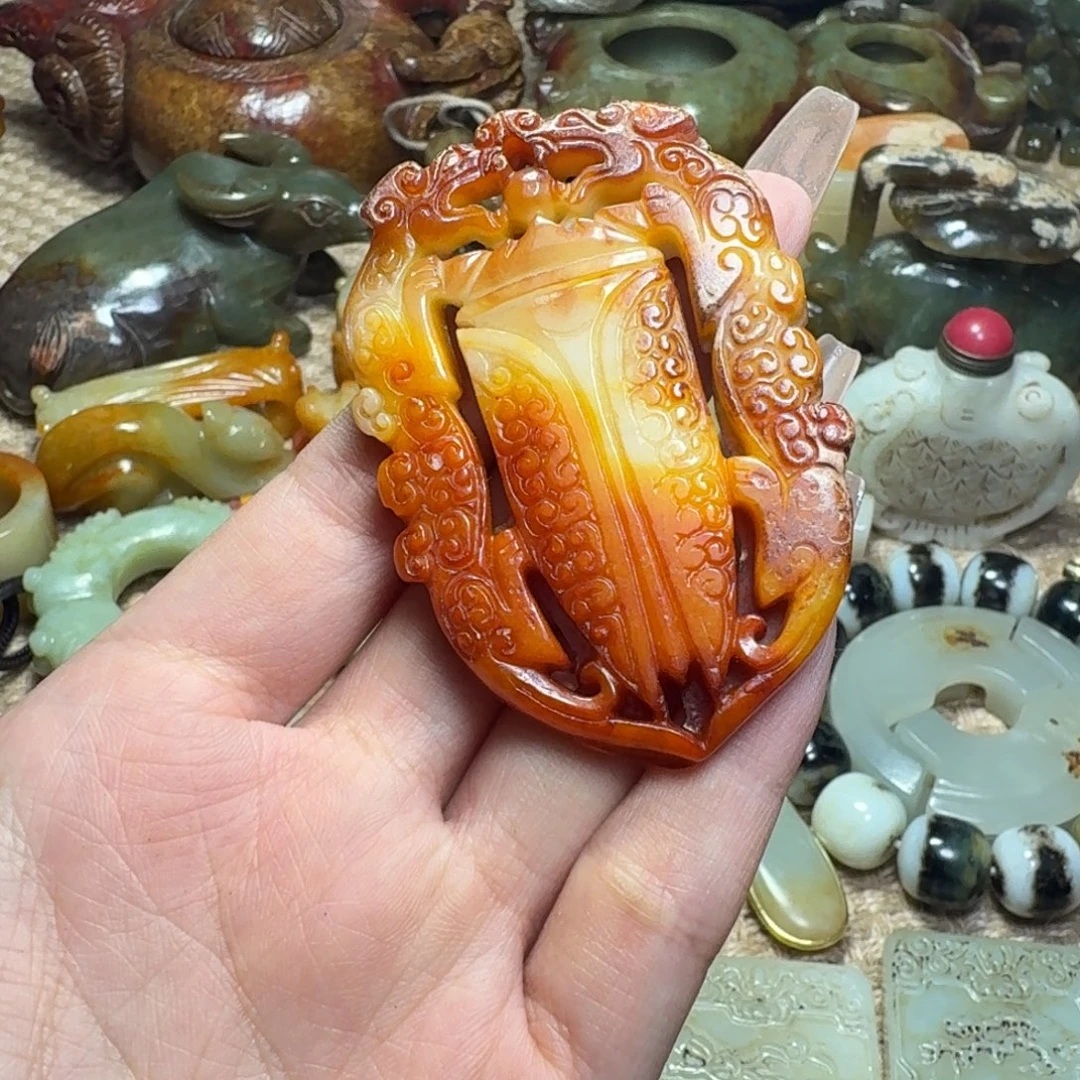 吊坠白玉菩提挂件