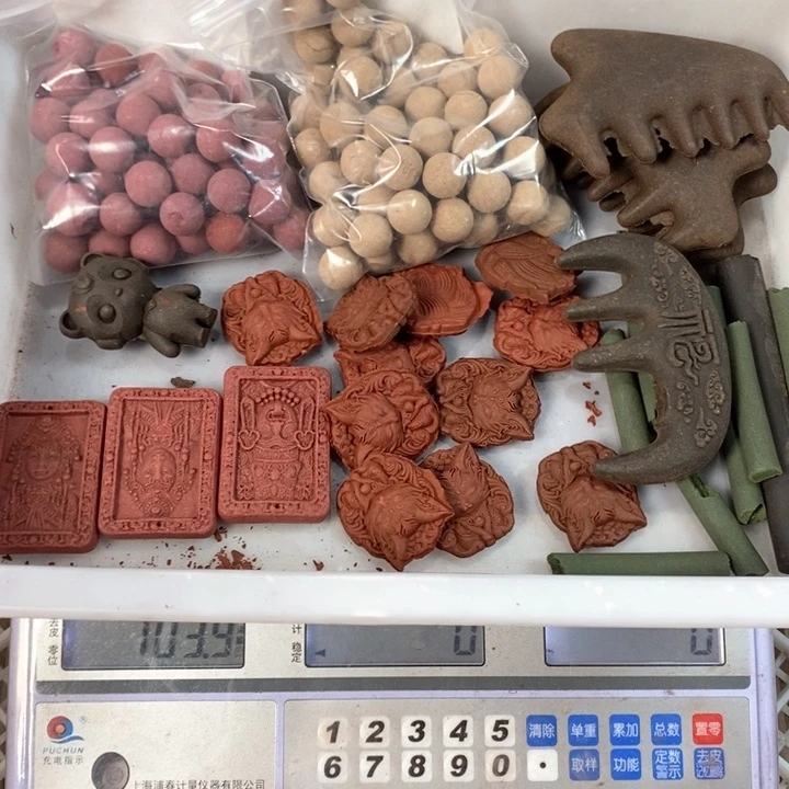 泥塑合香珠无打孔体验香10