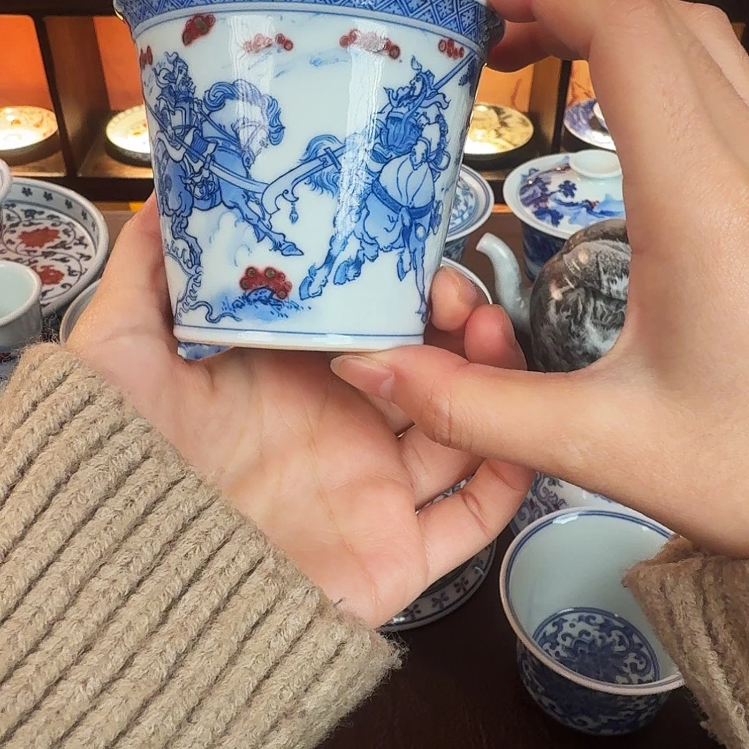 景德镇陶瓷手绘微瑕