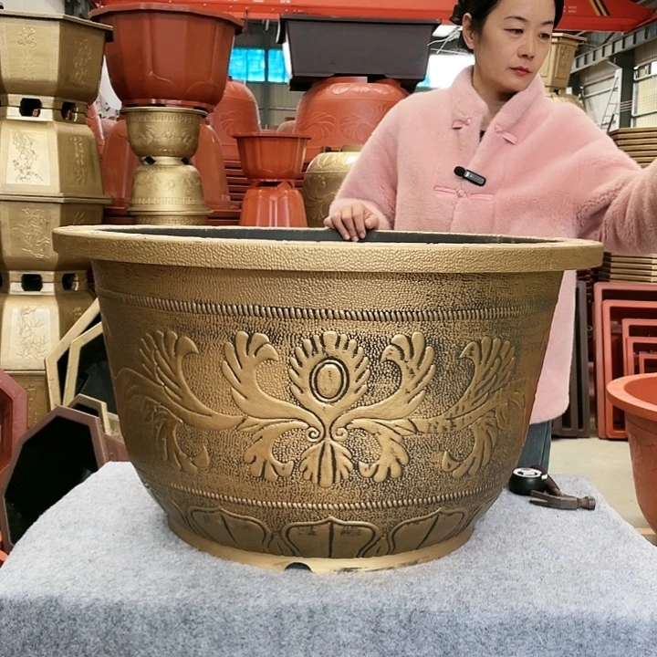 圆盆古铜八零两个