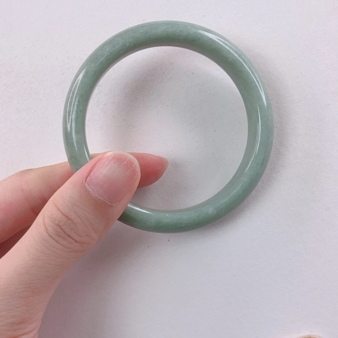 蓝田玉（蛇纹石化大理石玉）手镯未镶嵌?****?