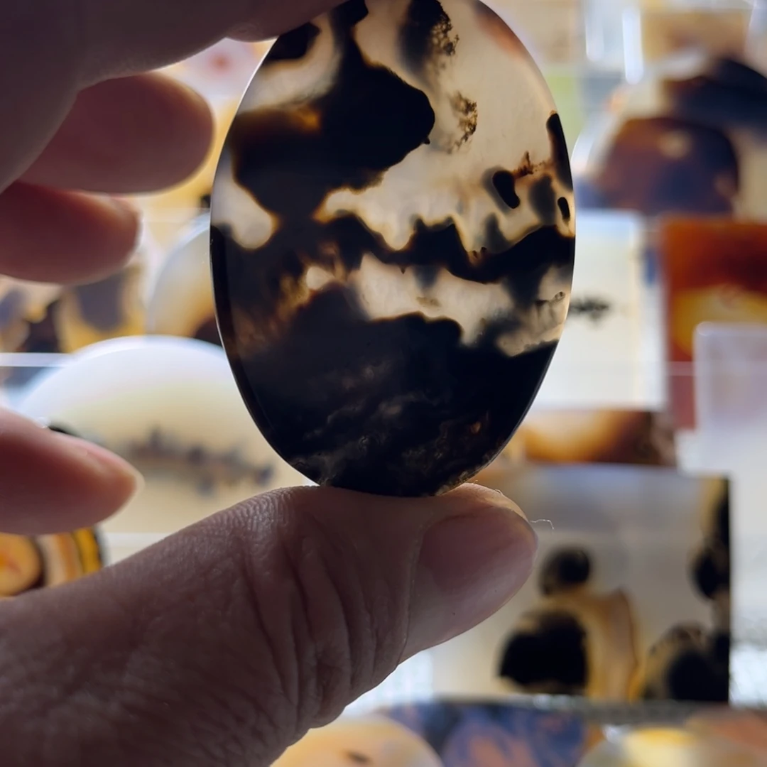 玛瑙/玉髓未镶嵌吊坠(不含链)