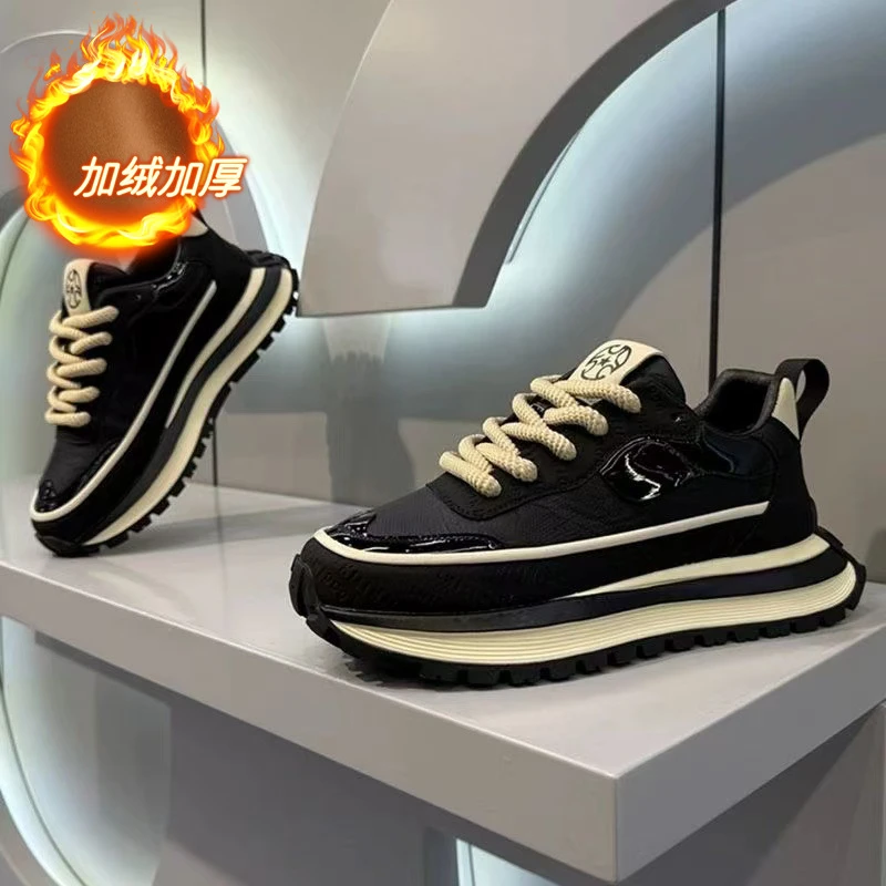 纪诗哲鞋子男款爆款2025新款时尚百搭痞帅高级感明星同款网红鞋子