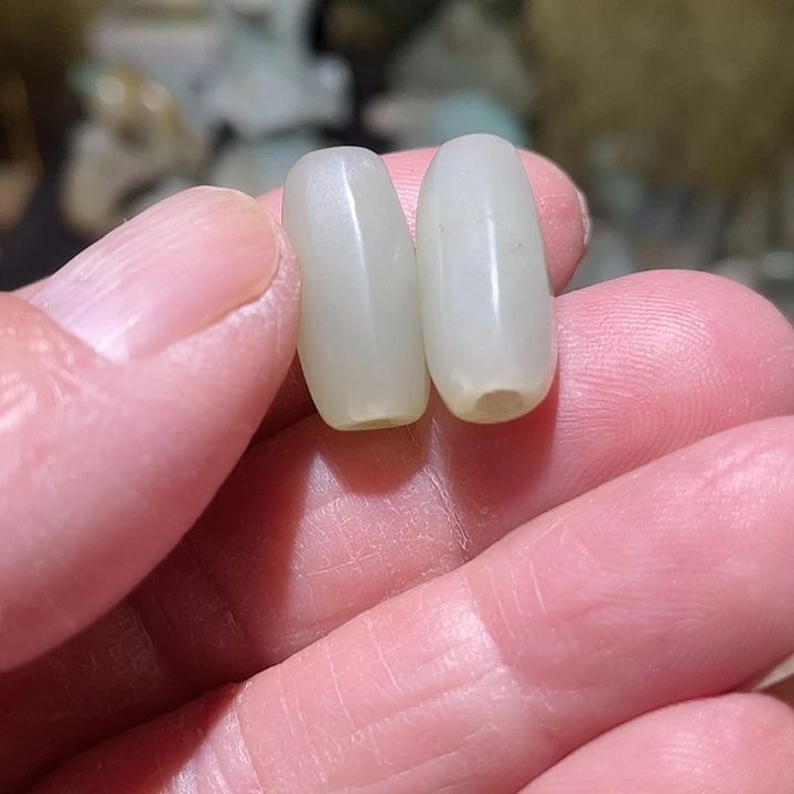 小***欣和田玉（糖玉）未镶嵌颈饰挂件