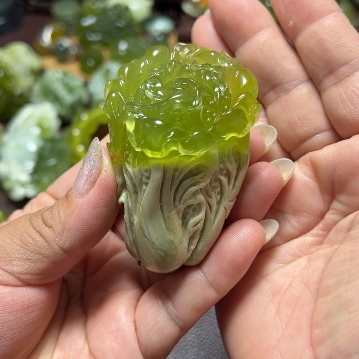 未镶嵌蛇纹石玉手链