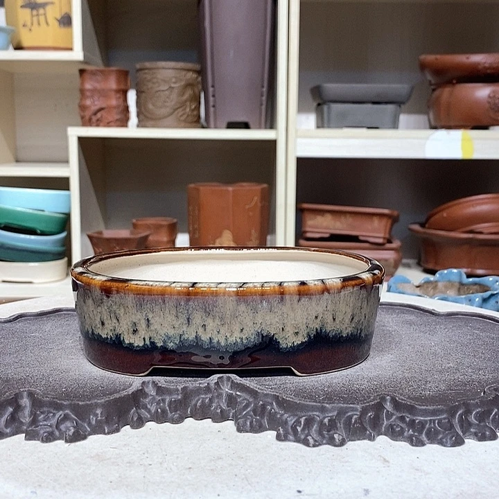 紫砂花盆瑕疵4.5-16-12.5。。。