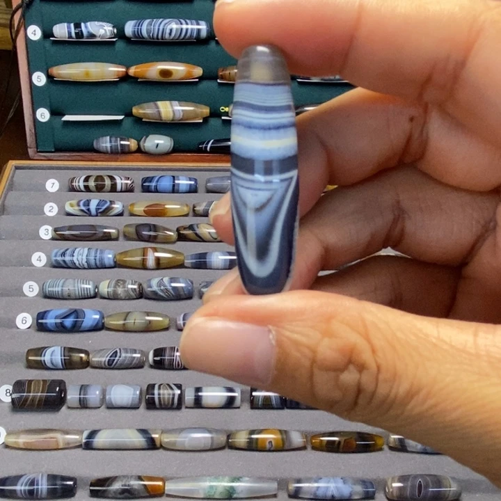 玛瑙/玉髓合金蓝沁