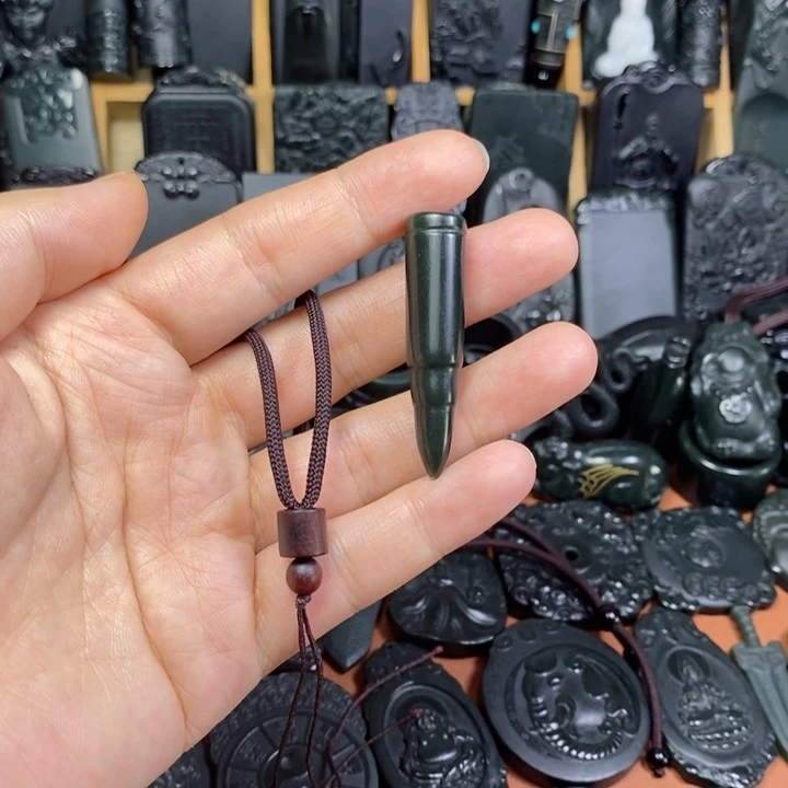 和田玉（青玉）未镶嵌颈饰