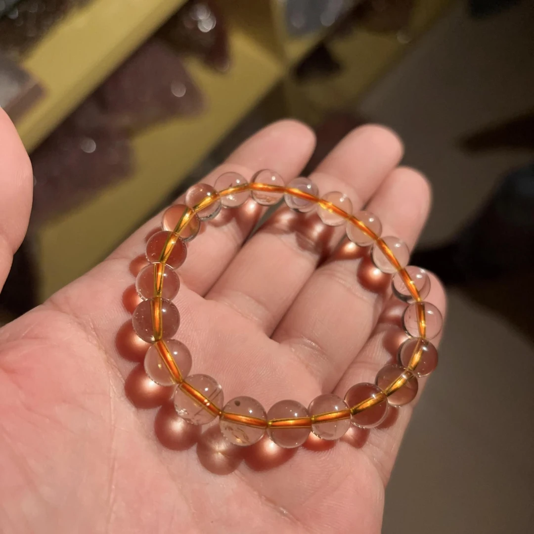 E32高级黄色透手链