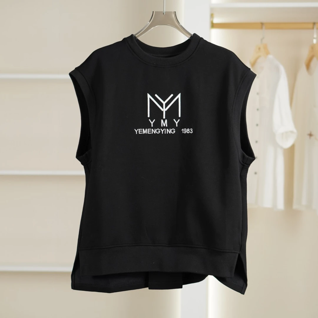 麦迪尚品【设计师Y】50402136通勤无袖T恤女装夏季专柜正品 B3组