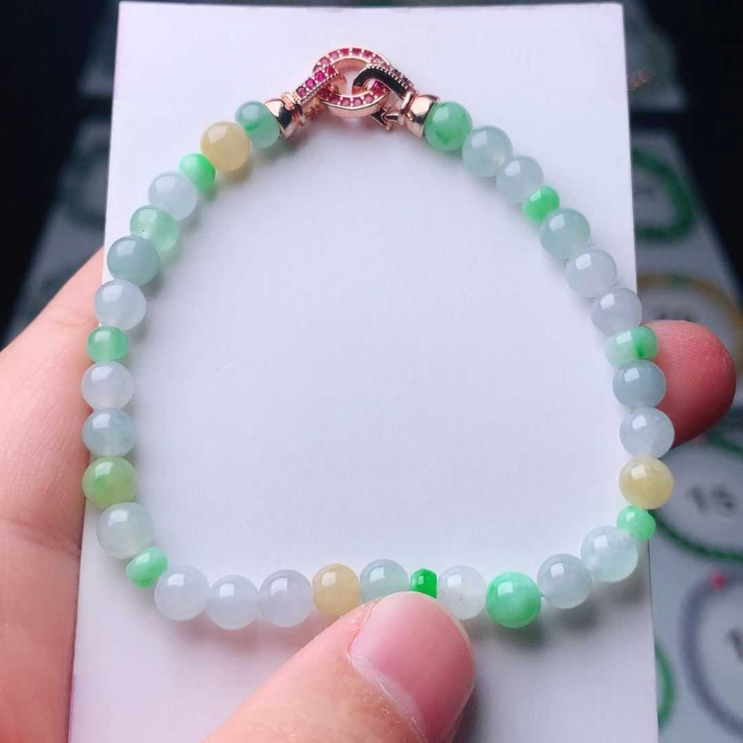 翡翠未镶嵌手链翡翠