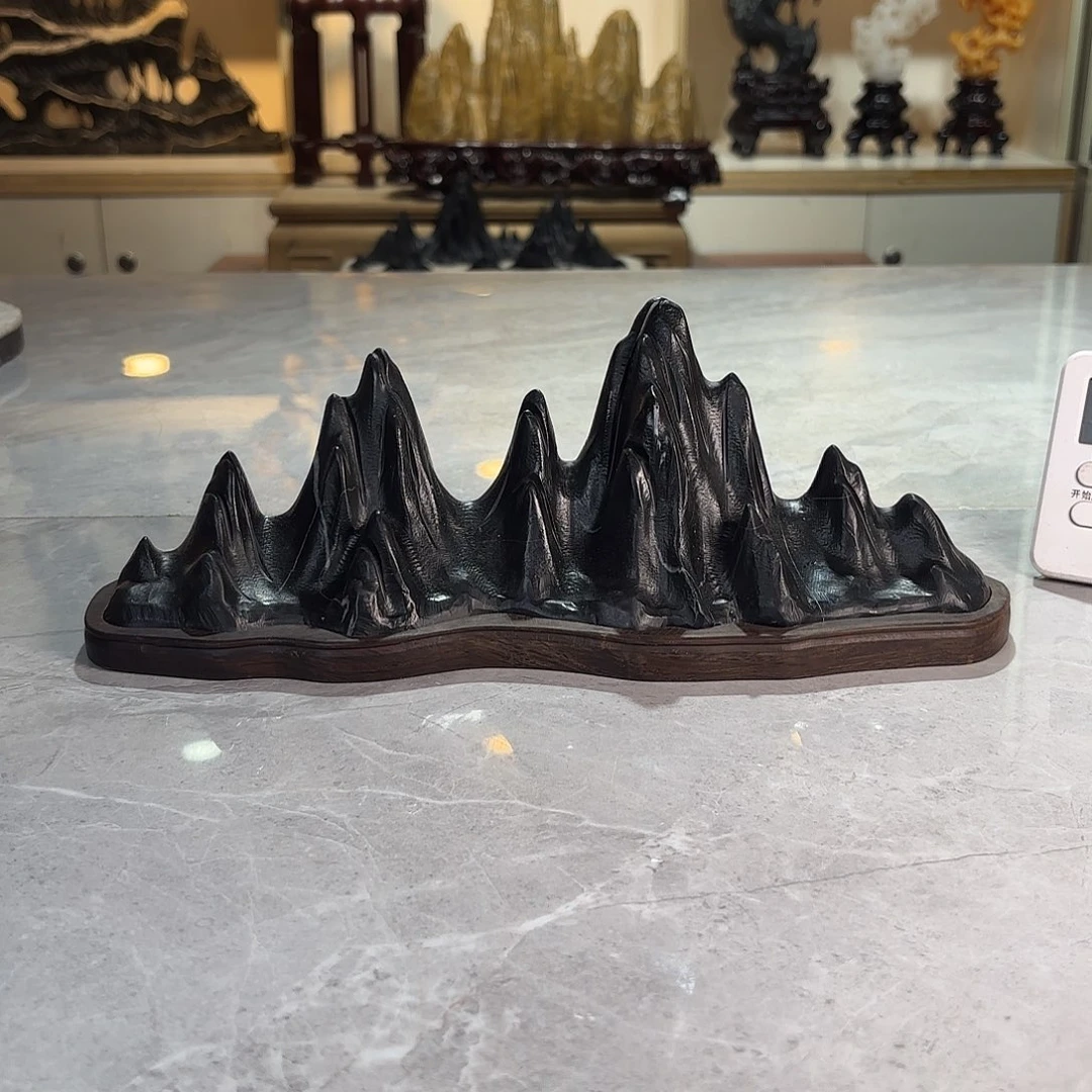 看***买灵璧石手工雕刻奇石摆件