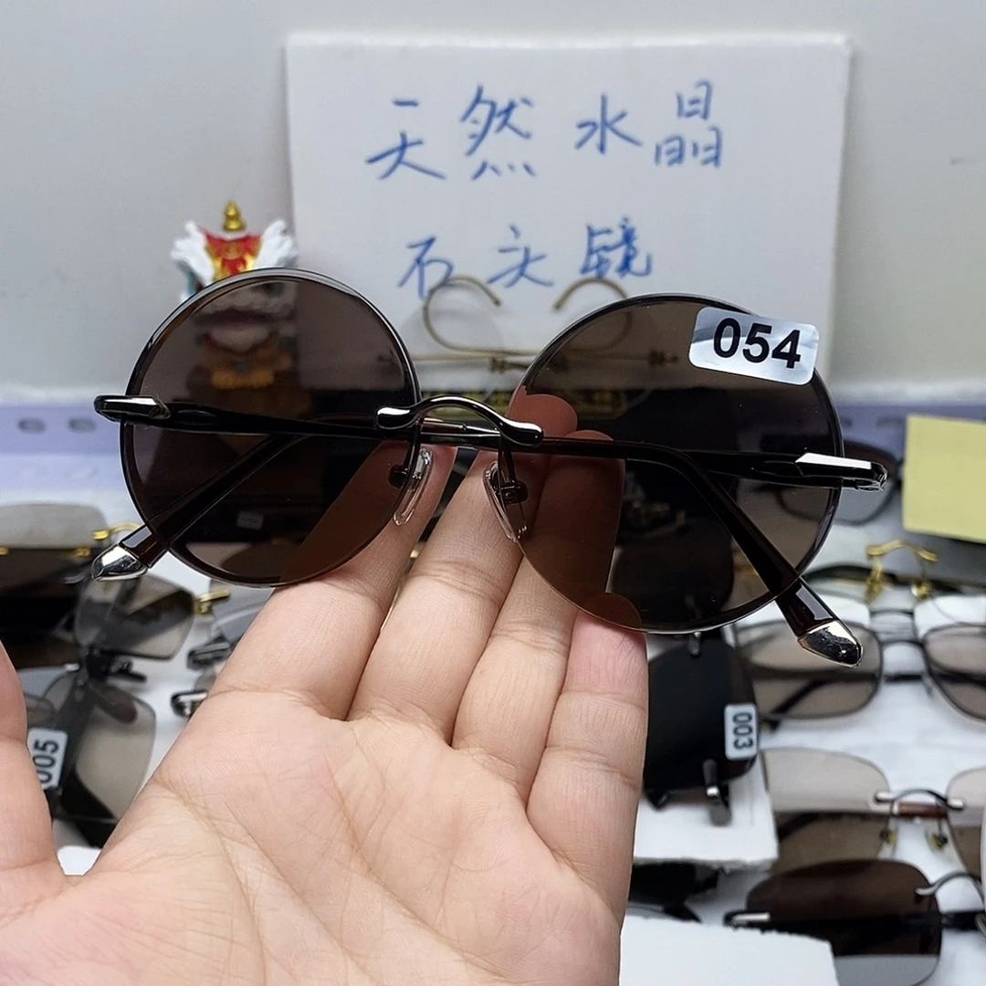 恍***梦分体式高档水晶眼镜054K