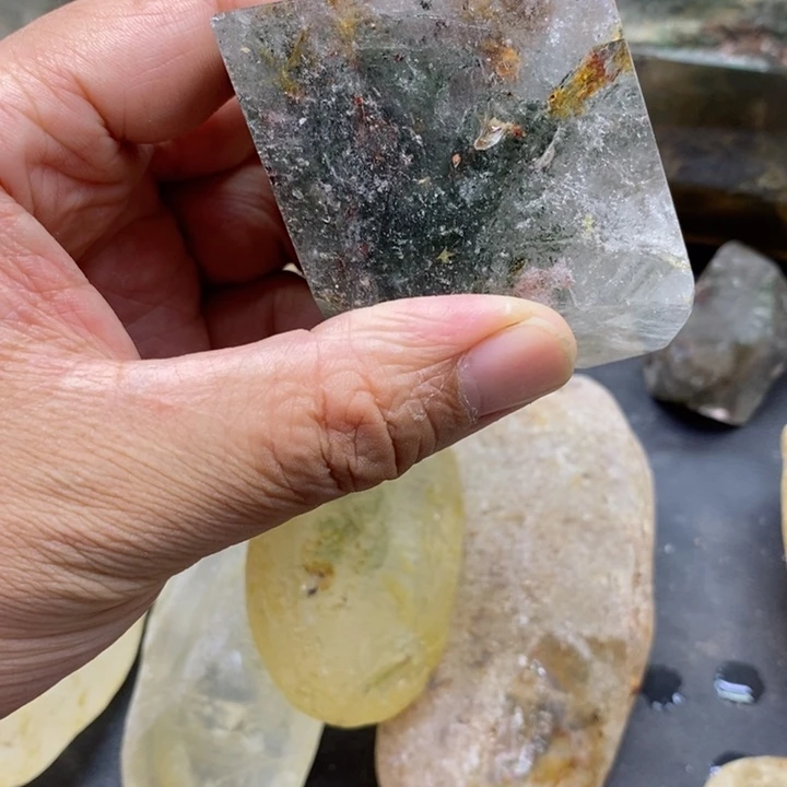 贺***新未镶嵌珠宝半成品紫晶