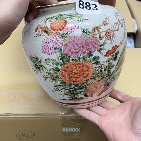 瓷片摆件工艺品瓷器摆件777