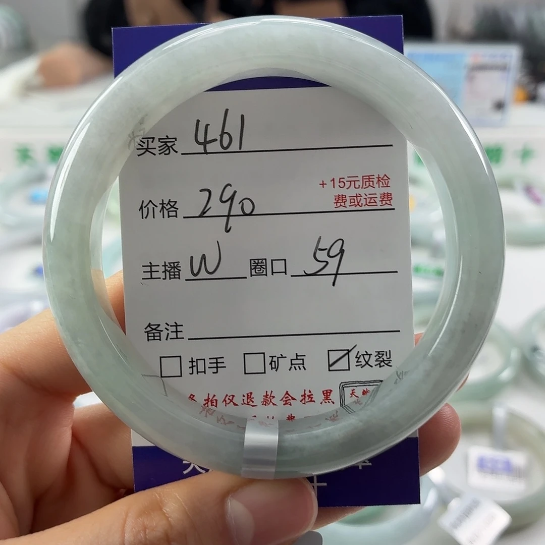 翡翠未镶嵌手镯翡翠手镯