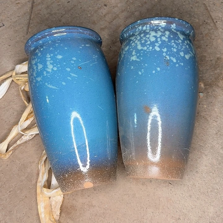 粗砂花盆微瑕花盆处理来咯