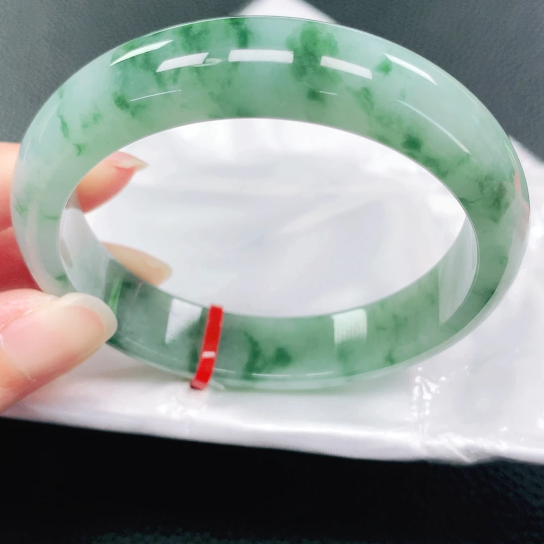 未镶嵌手镯翡翠57圈