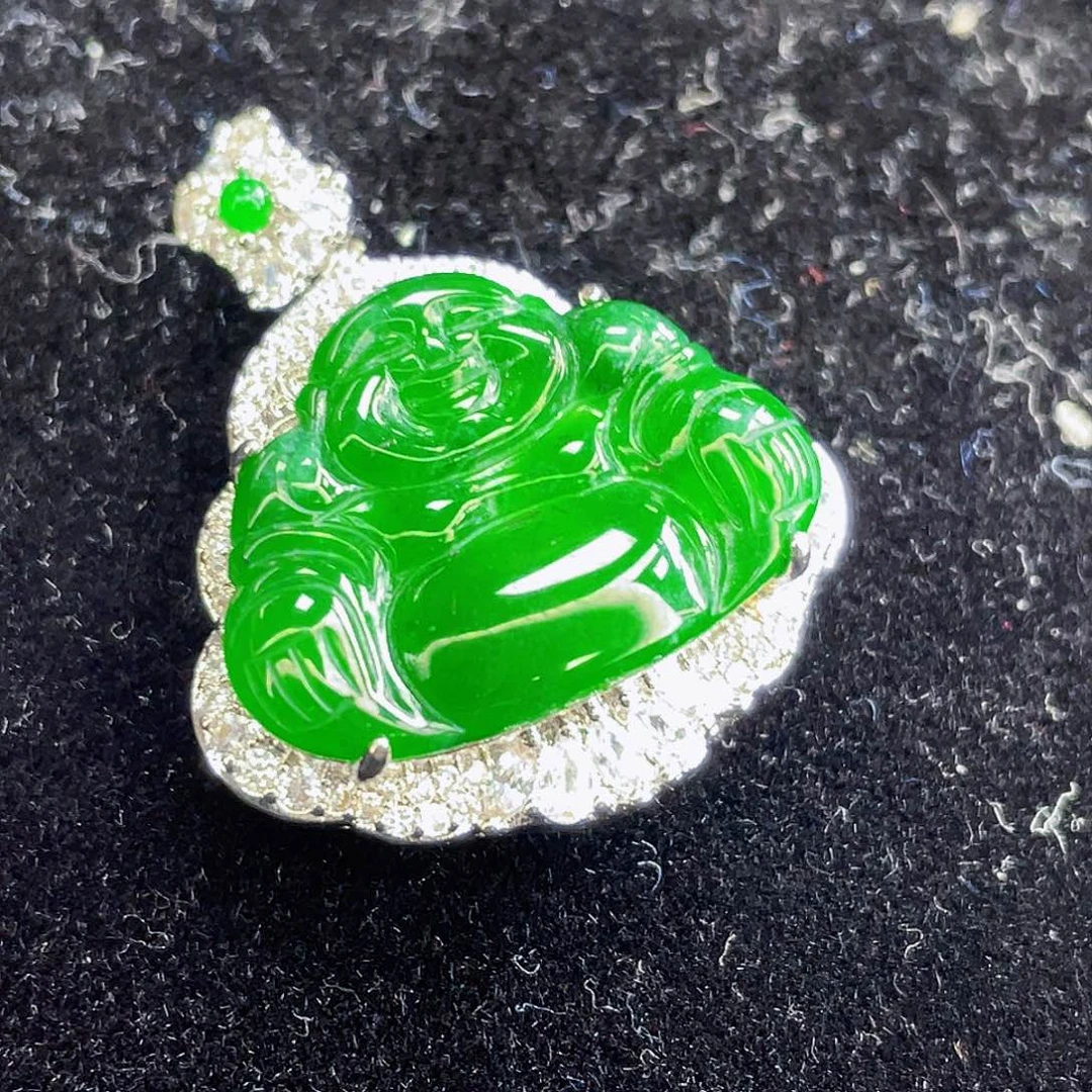 翡翠吊坠(不含链)未镶嵌