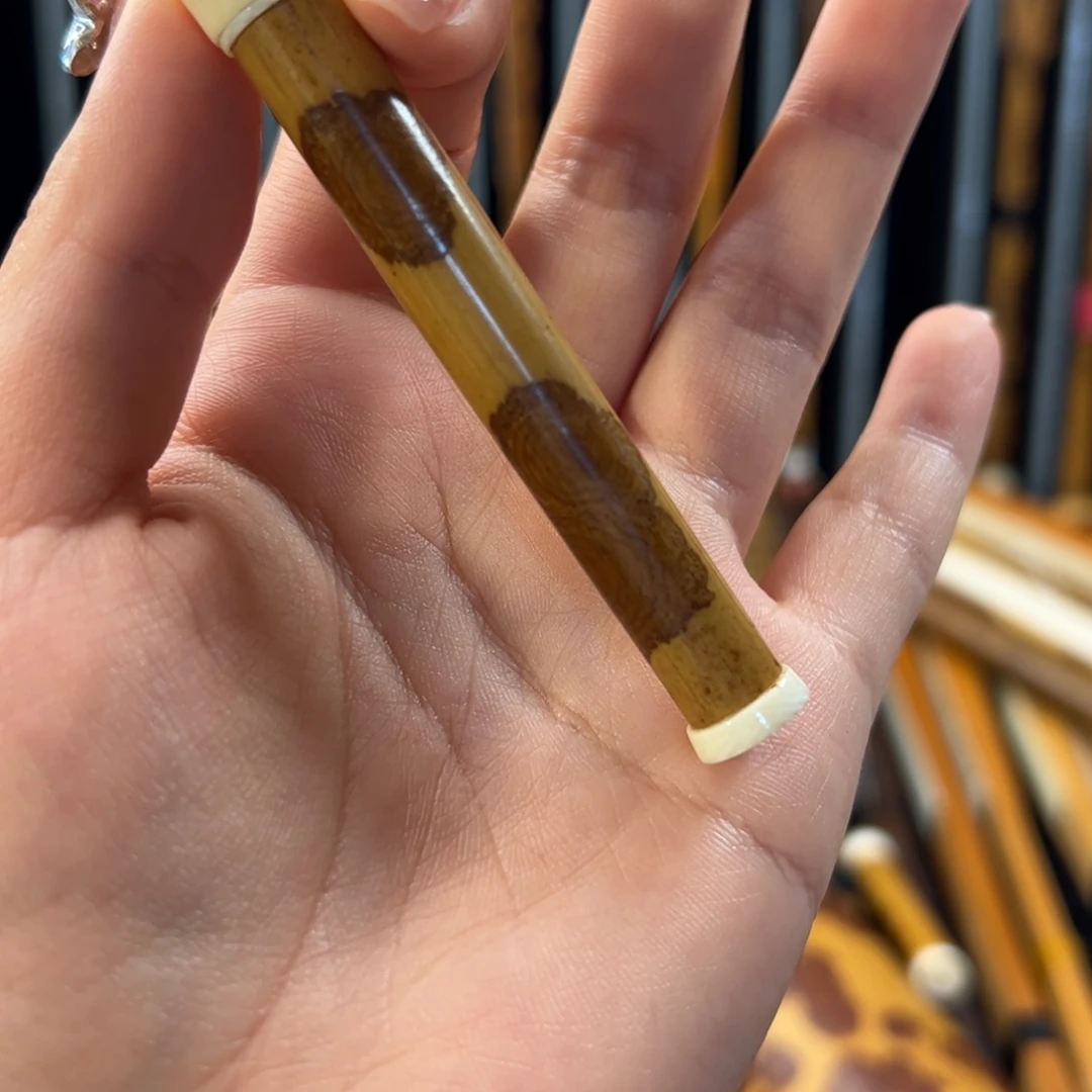 扇子༺**༻牙签筒湘妃料