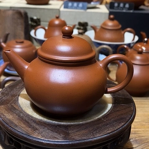 紫砂茶壶心****)紫砂壶巴乐110