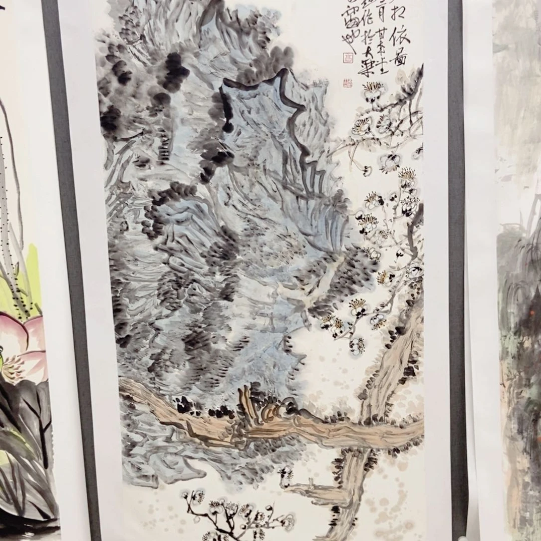 在***情国画手写手绘国画81