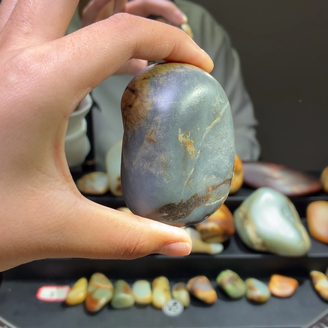 和田玉未镶嵌挂件225.2