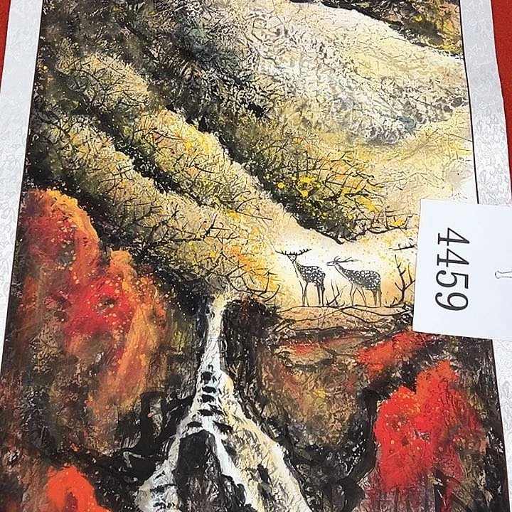 国画新年快乐新号加油