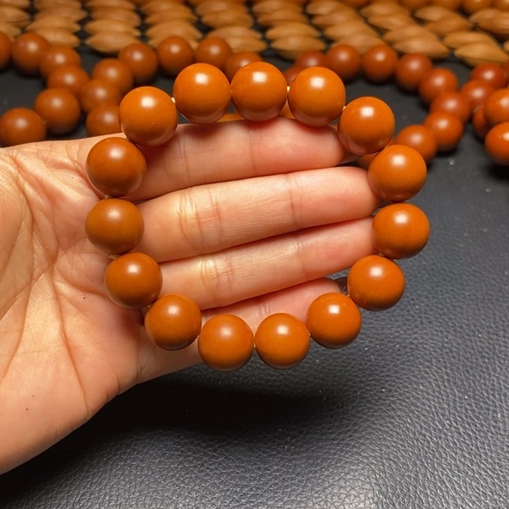 橄榄核手串1.4尺寸光珠全品