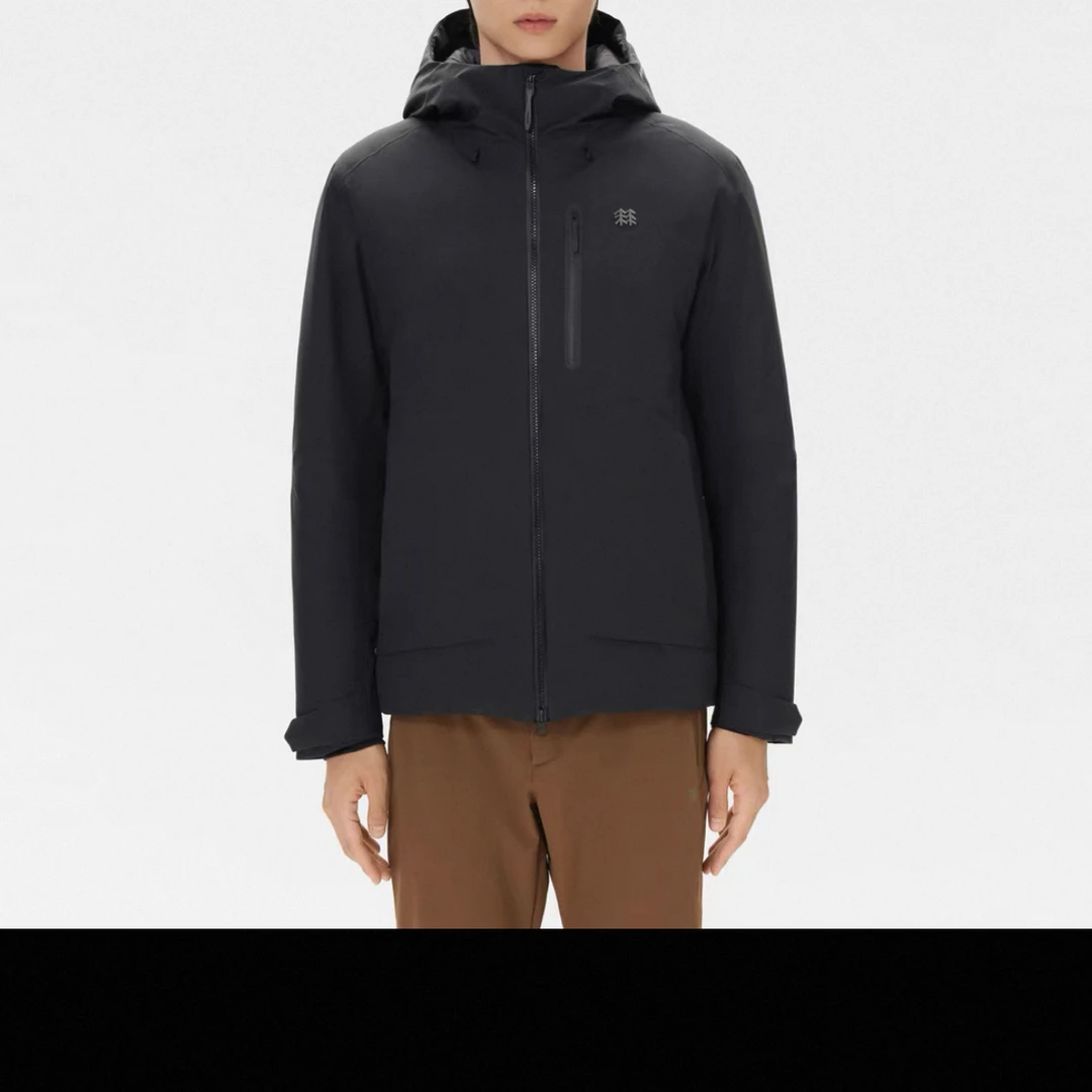083KOLON SPORT可隆羽绒衣防风透湿连帽防水冲锋衣羽绒服