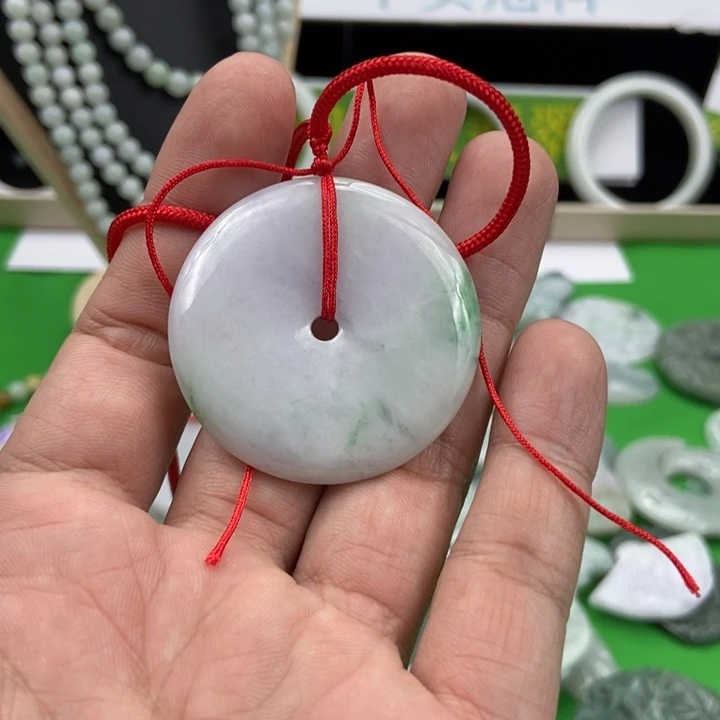 翡翠未镶嵌挂件挂件