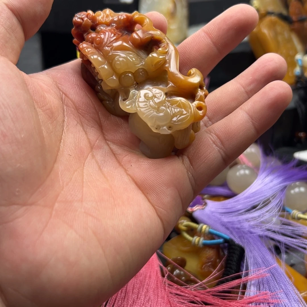 石英质玉（黄龙玉）未镶嵌多选一发货