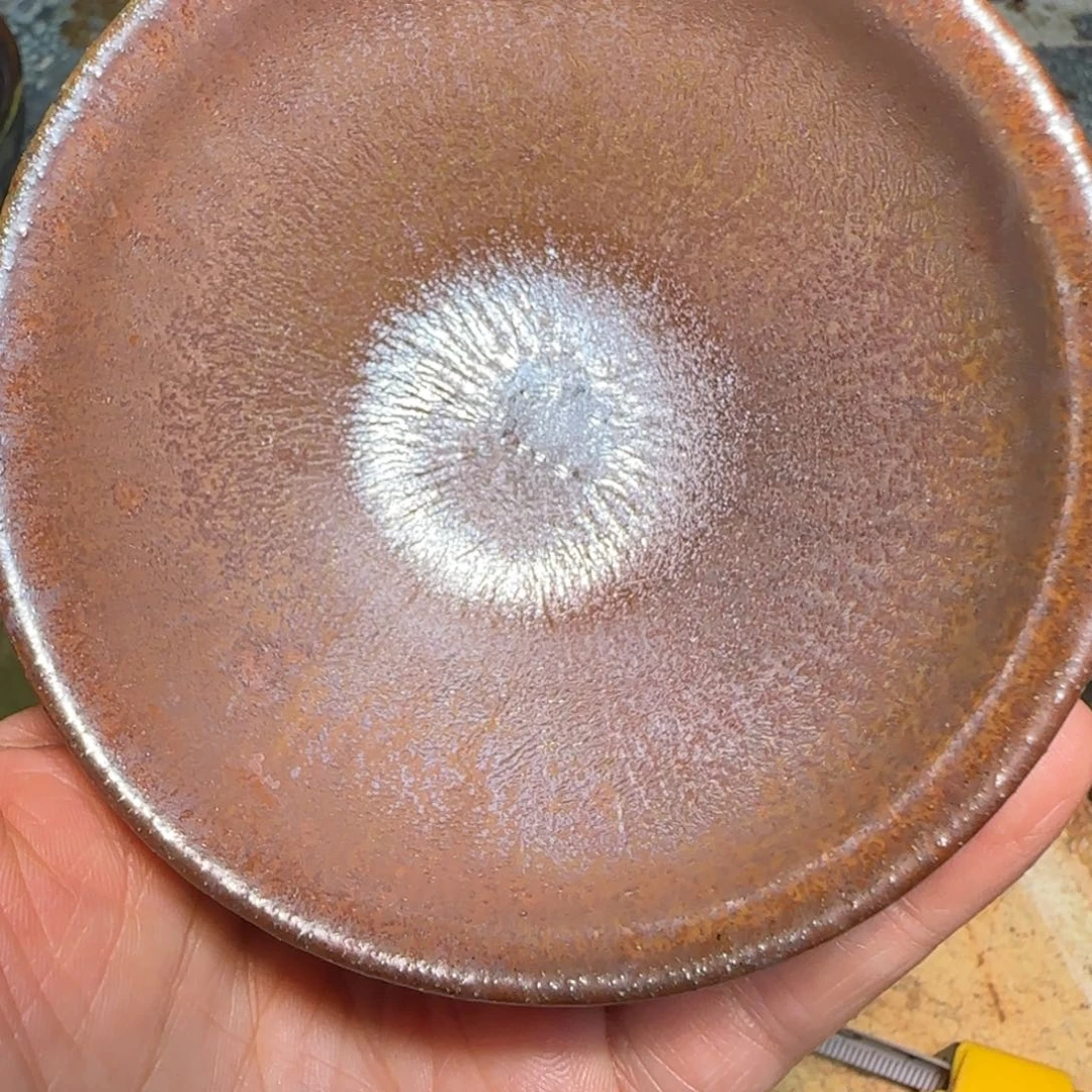 竹***计柴烧建盏茶盏茶杯583