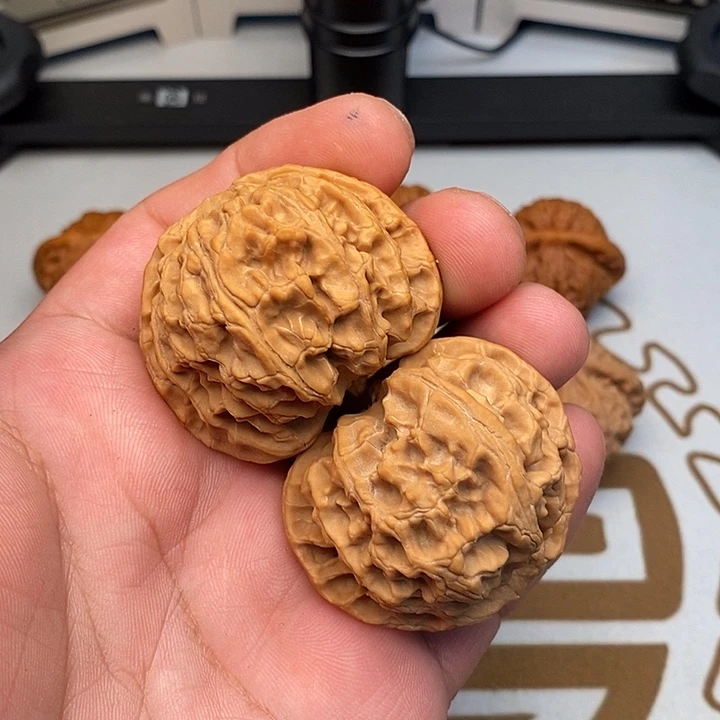 文玩核桃把件刘*强苹果园45