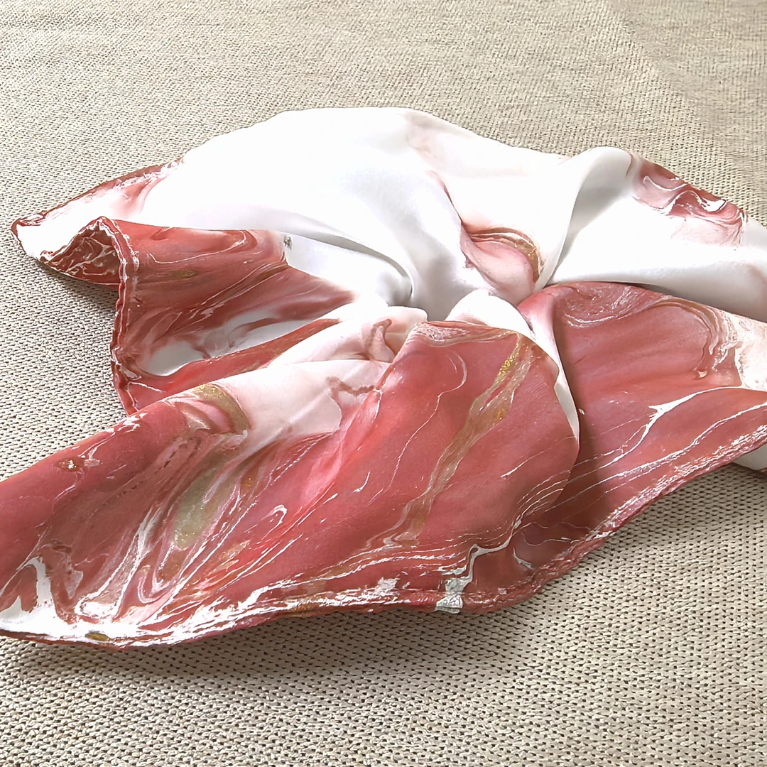 日韩女甜美风发圈发绳百搭漂漆非遗夏日必备小清新田园风儿童气质