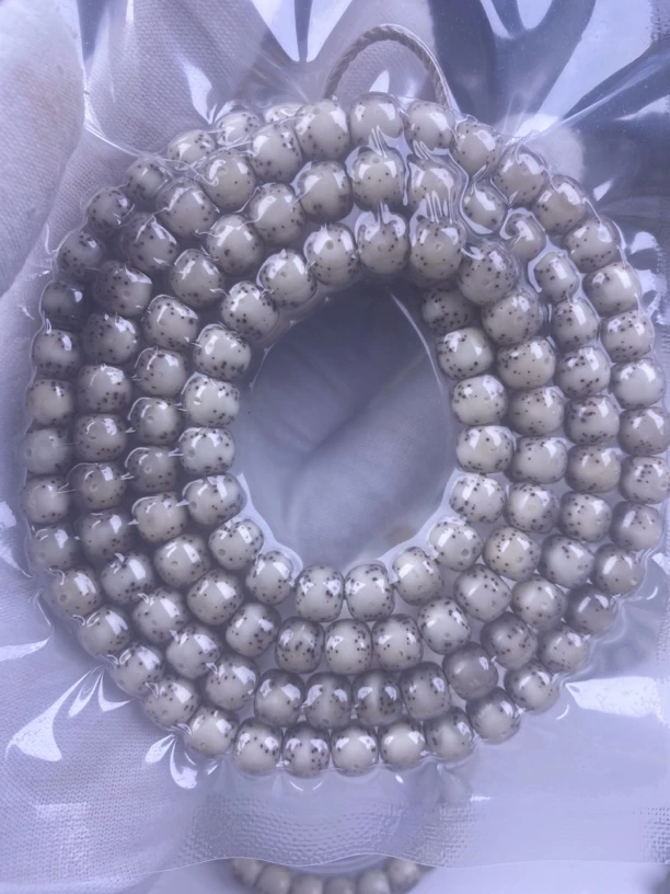 8×7石玉料糯冰大留白