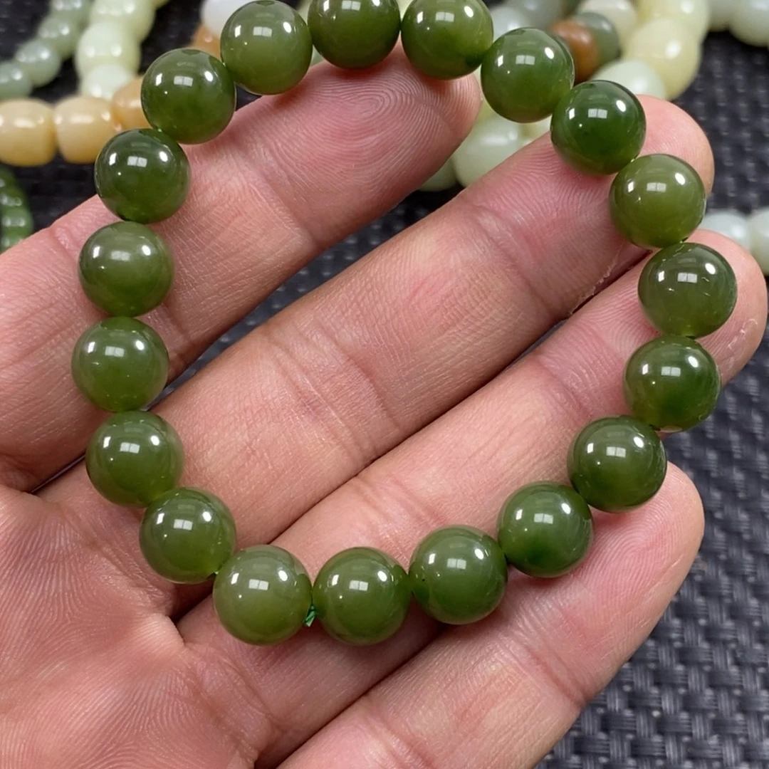 和田玉手链未镶嵌