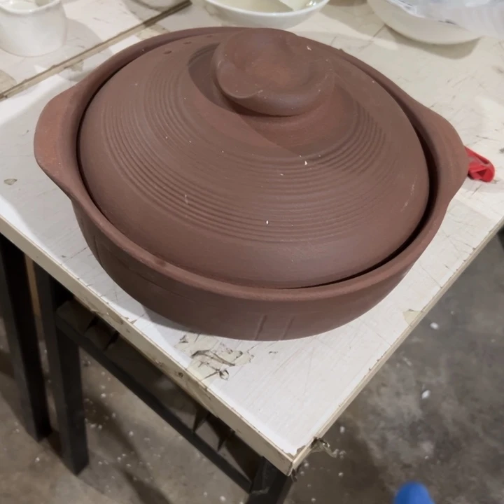 库存尾货紫砂干烧锅一套kouj28