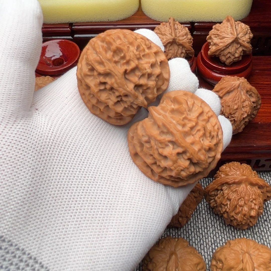 文玩核桃吊坠苹果园43尺全品