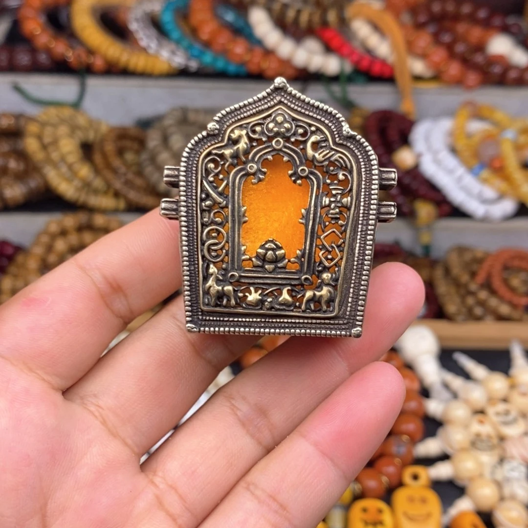 羊羔毛随身嘎乌盒