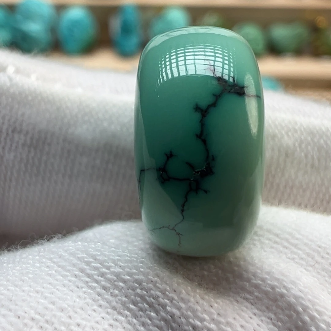 绿松石未镶嵌配饰15×7.8