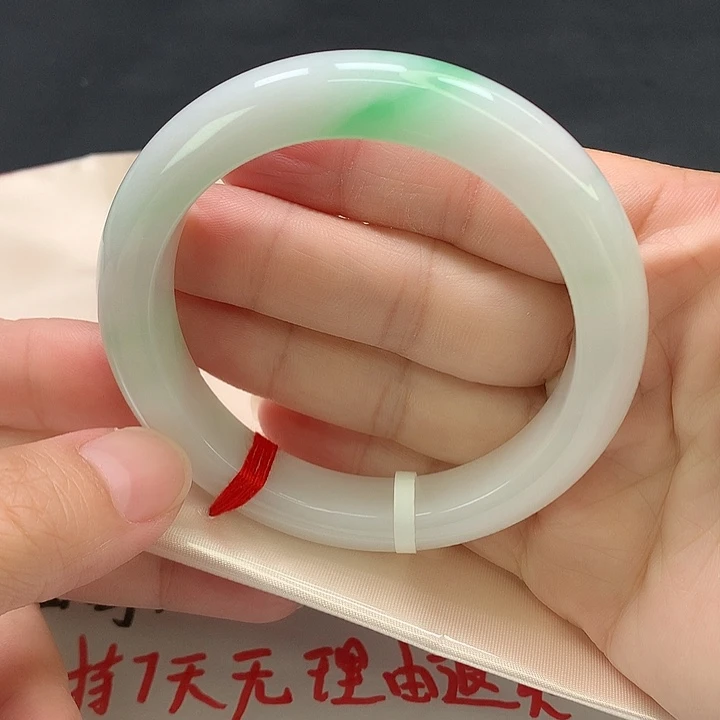 翡翠未镶嵌手镯手镯57