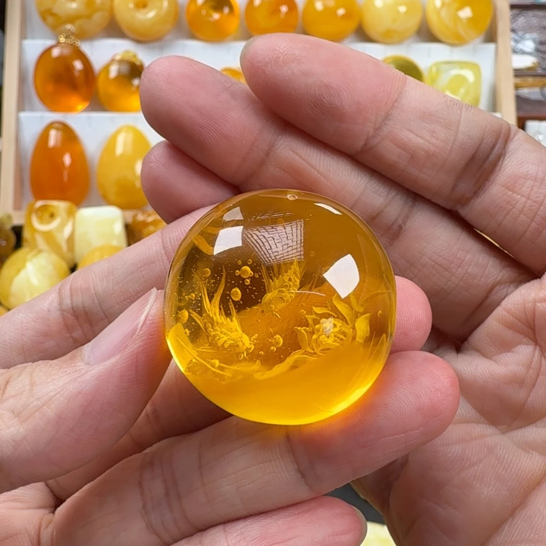 蜜蜡未镶嵌颈饰蜜蜡11g