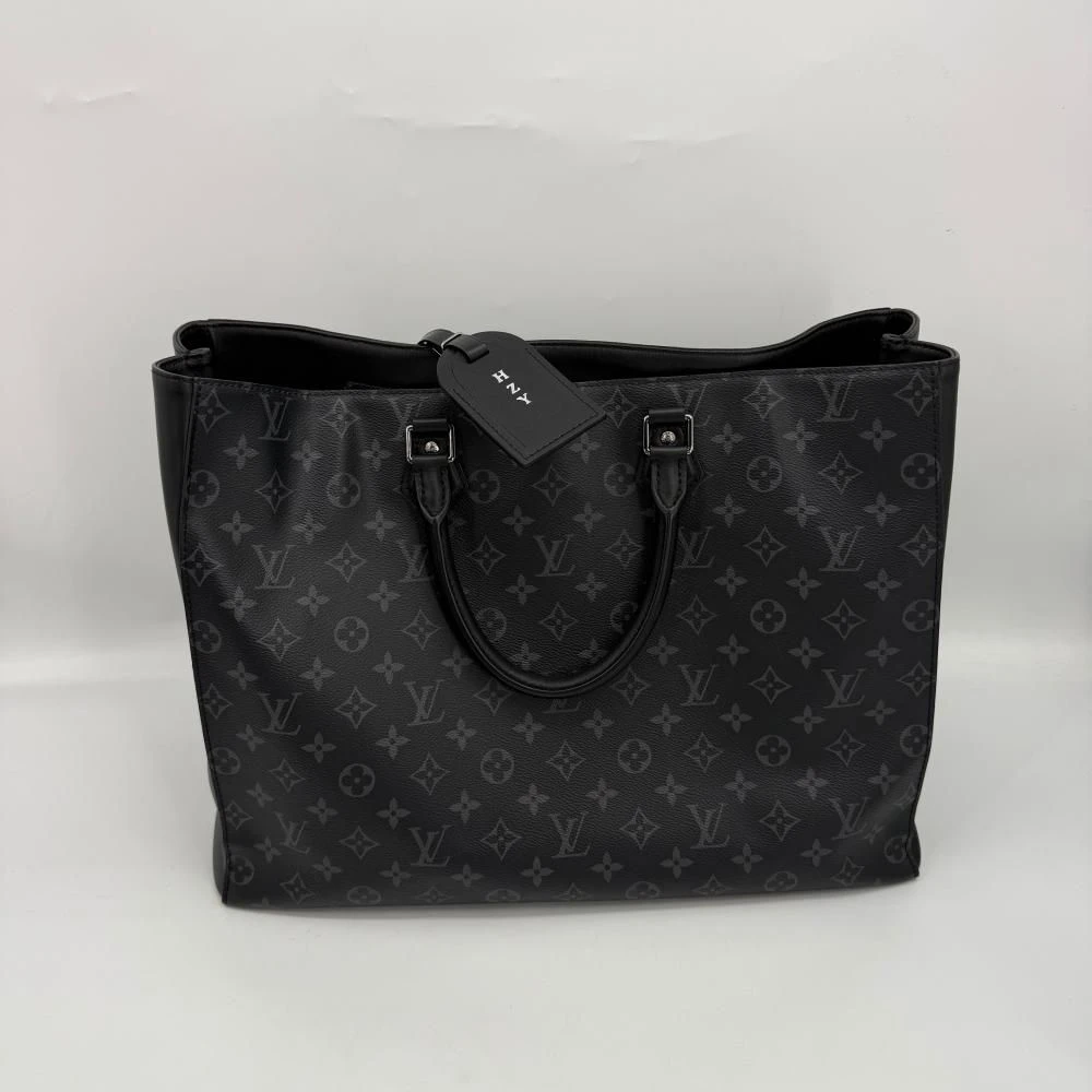99新 LouisVuitton/路易威登 【老于】黑色老花托特8150007