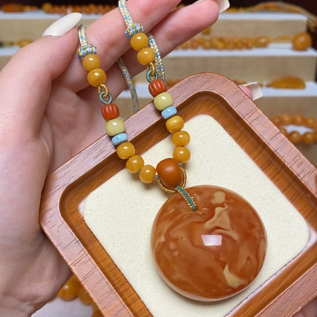 【闪购商品】未镶嵌颈饰蜜蜡项链