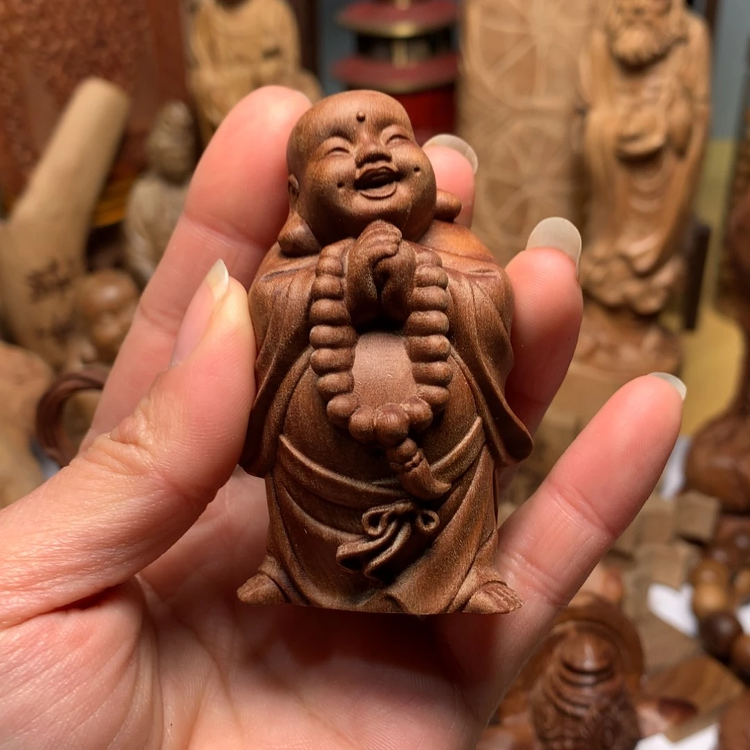 檀香木手串/手链老山檀香雕刻件