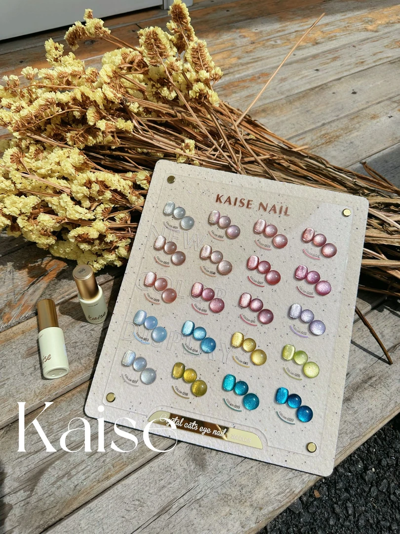 美博会新款【舍下恺舍20色冰泉晶石猫眼甲油胶套装美甲店必备】